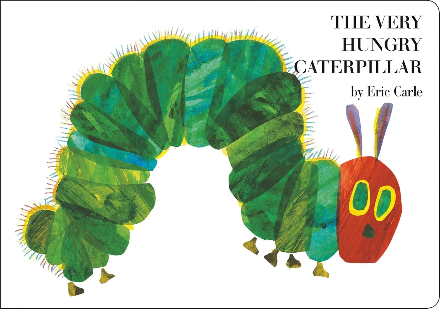 the very hungry caterpillar by ERic Carle insects and bugs theme book for toddlers