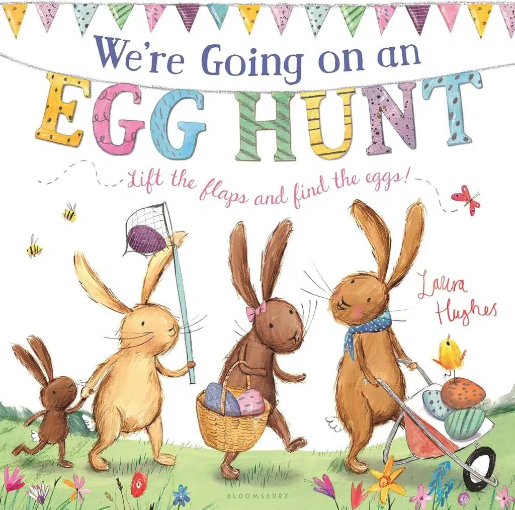 we're going on an egg hunt toddler easter book