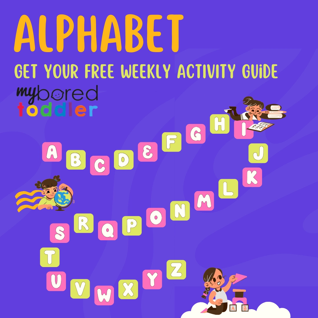 alphabet weekly toddler activity plan