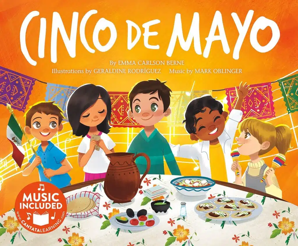 Cinco De Mayo book for toddlers preschoolers by Emma Carson