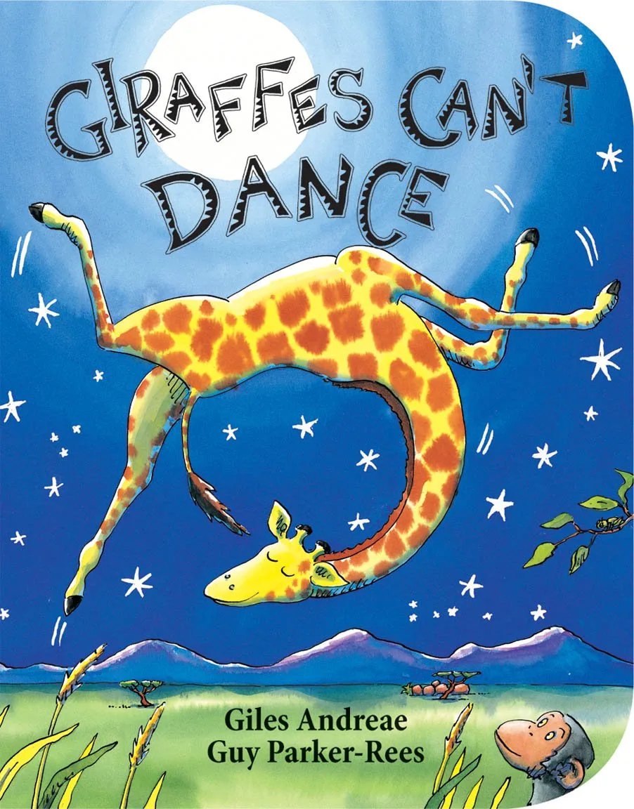 Giraffes Can't Dance book toddler jungle activity plan