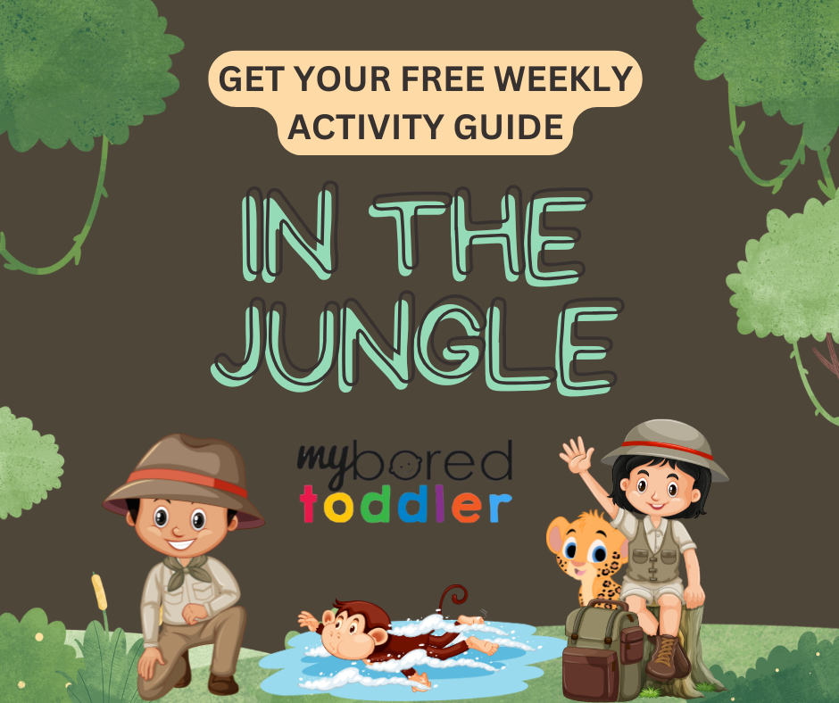 in the jungle toddler weekly activity guide