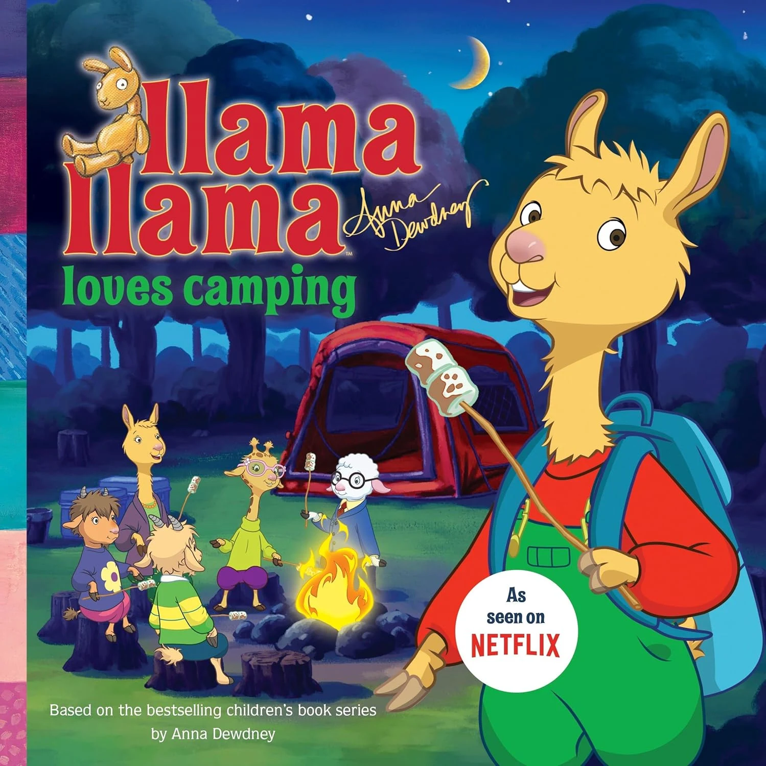 Llama Llama loves camping book for toddlers preschool