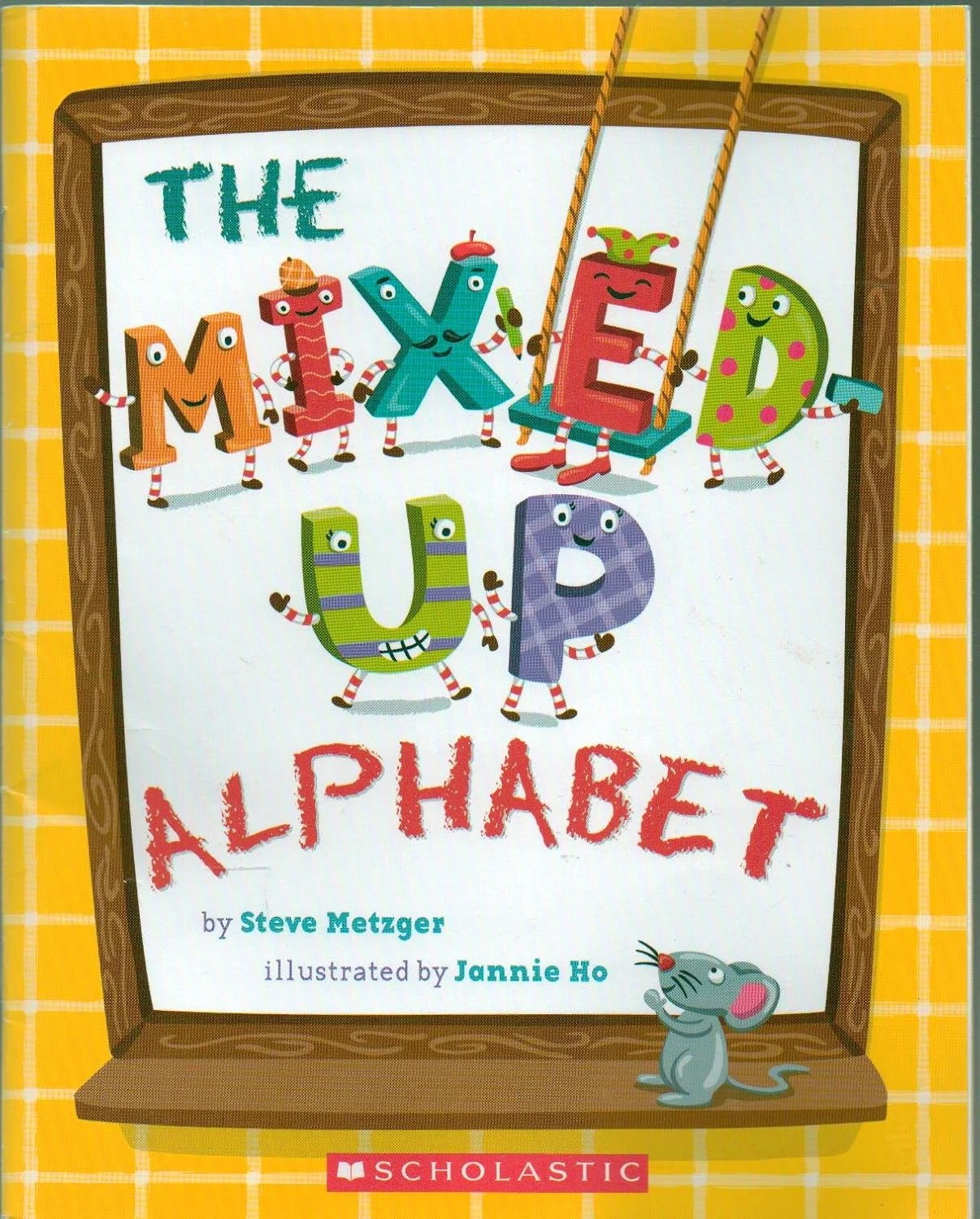 The Mixed Up Alphabet book for toddlers weekly plan