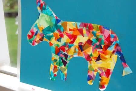 piniata suncatcher craft