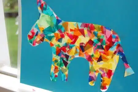 piniata suncatcher craft