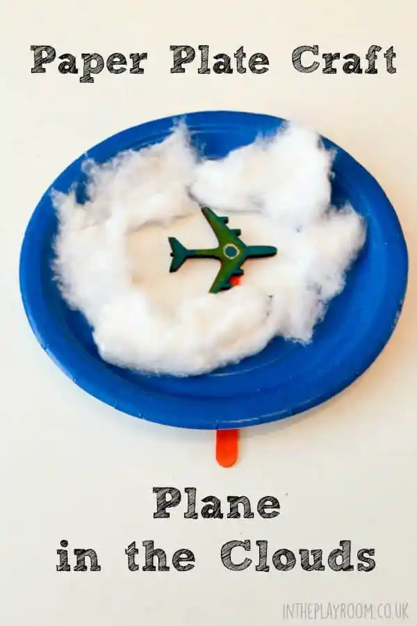 paper plate plane craft for toddlers weekly activity guide