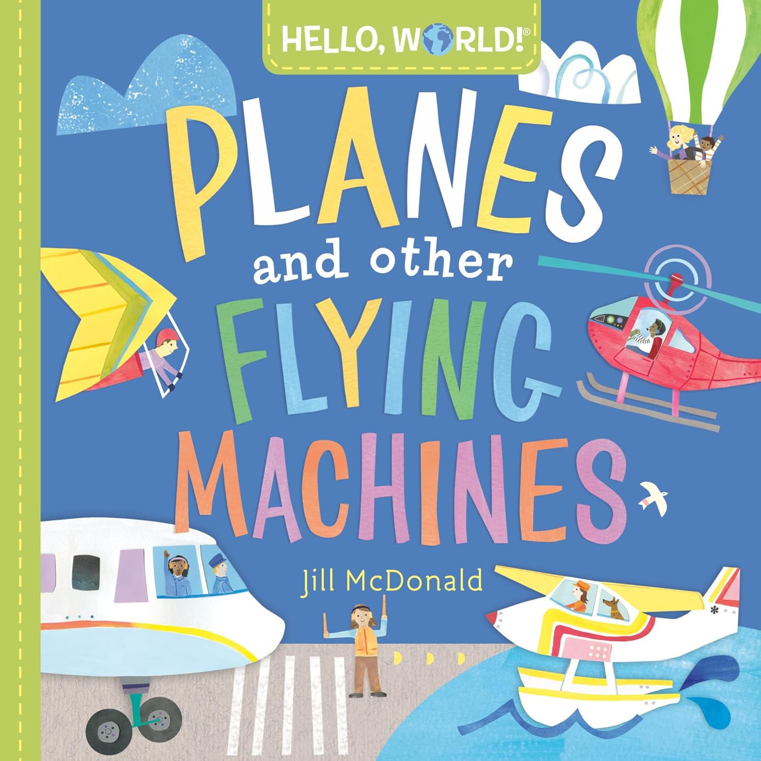 planes and other flying machines book for toddlers preschool