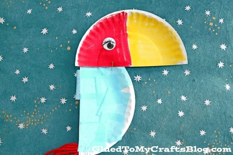 Paper parot craft pirate theme