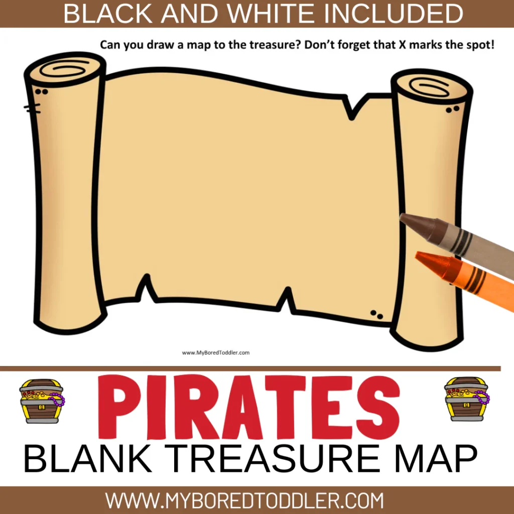 Pirate treasure map free orintables