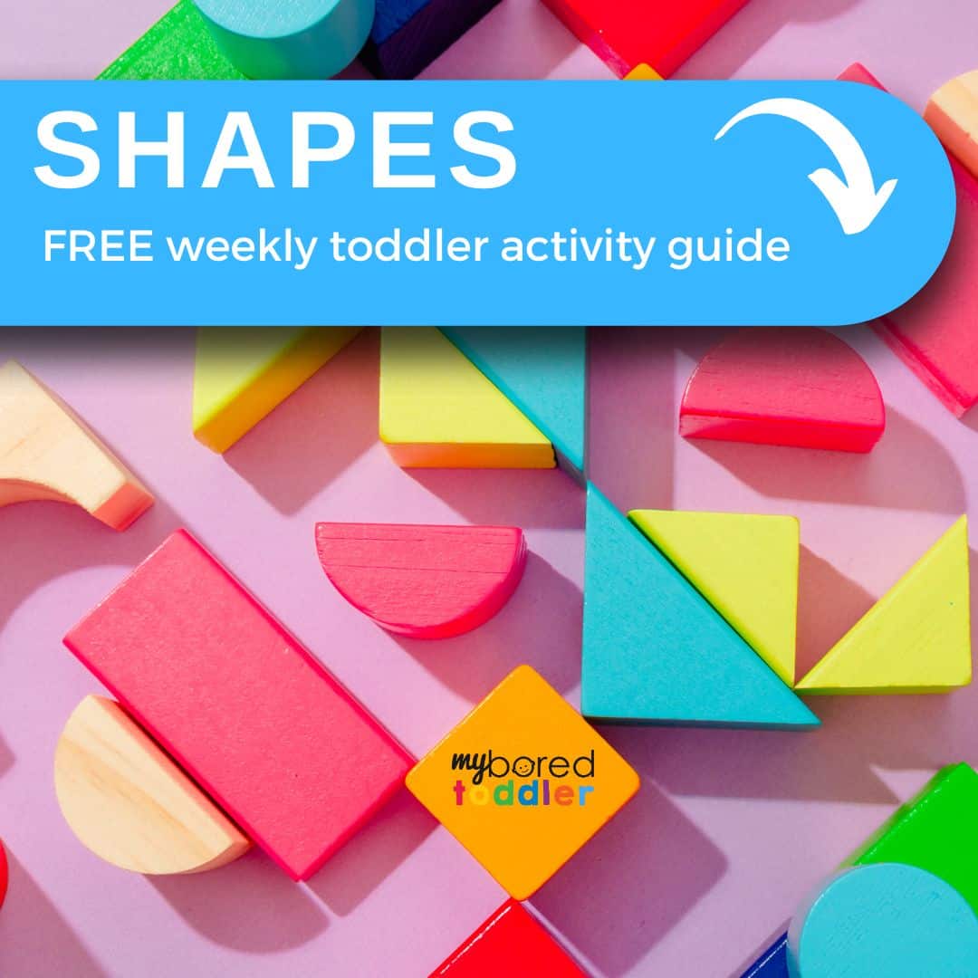 Shapes weekly toddler activity guide