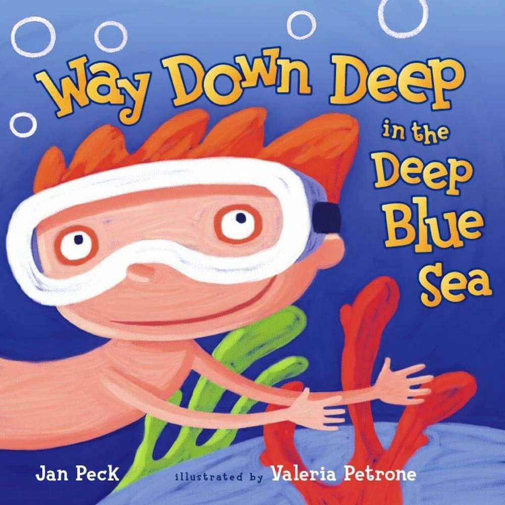 Way Down in the Deep Blue Sea book for toddlers preschoolers
