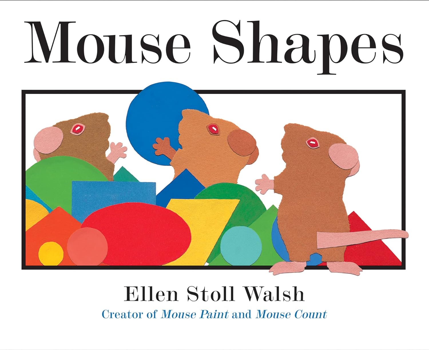 mouse shapes book for toddlers preschool