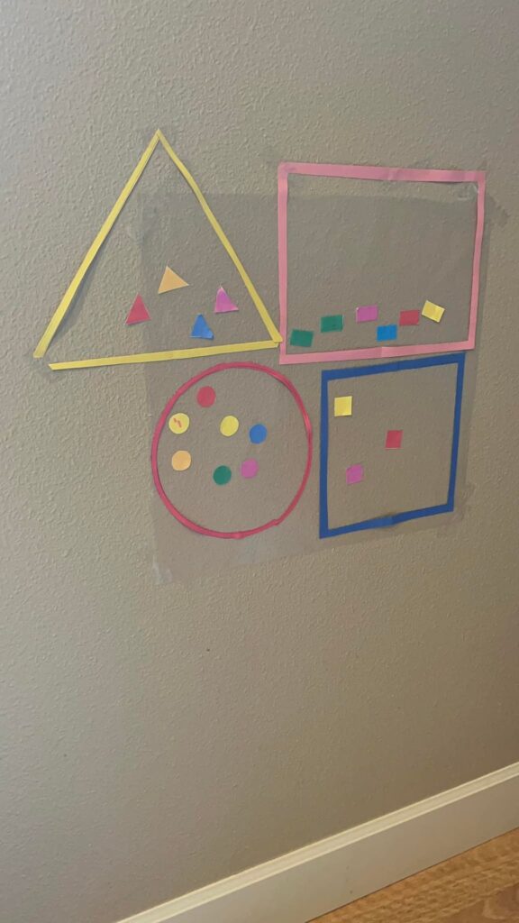 sticky sheets shapes