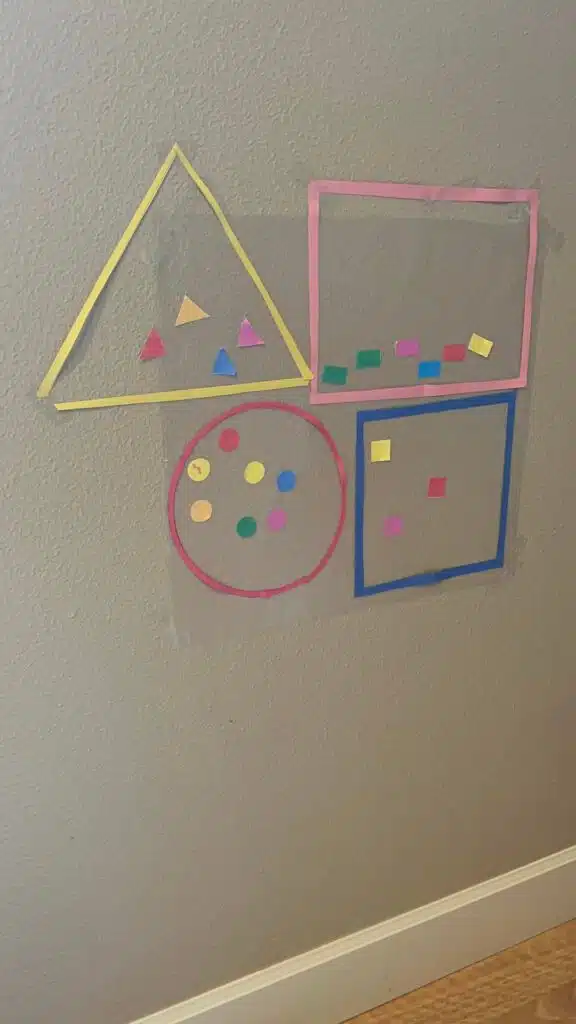 sticky sheets shapes