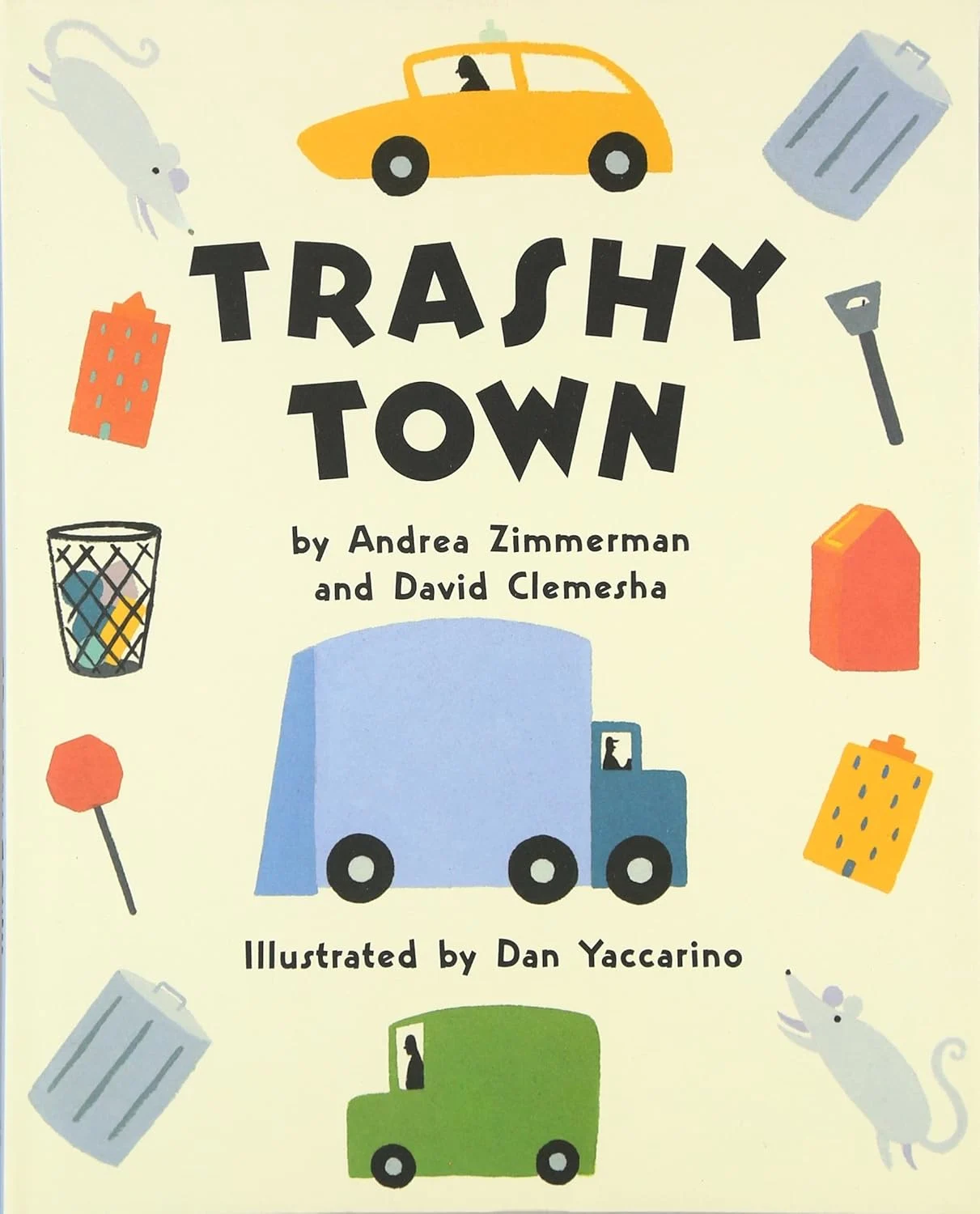 Trashy Town book for toddlers preschoolers