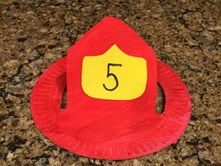 easy firefighter hat craft