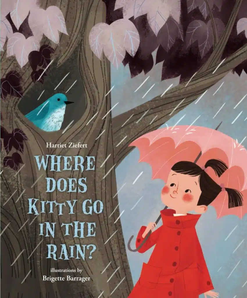 Where does kitty go in the rain 