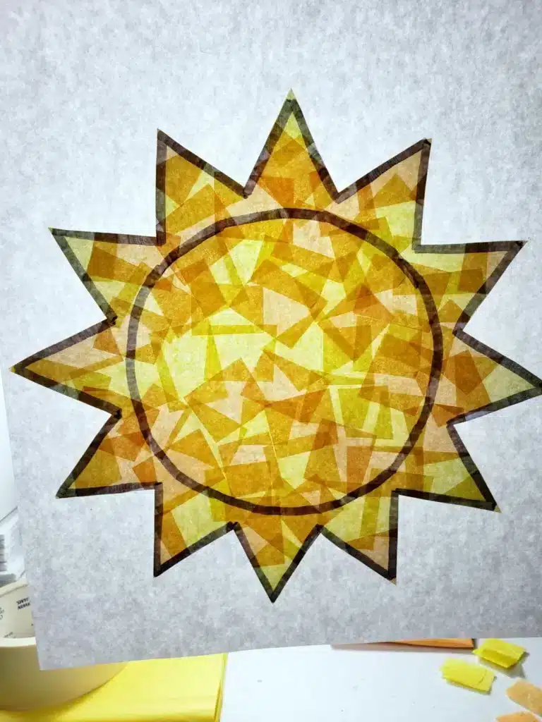 stained glass sun catcher