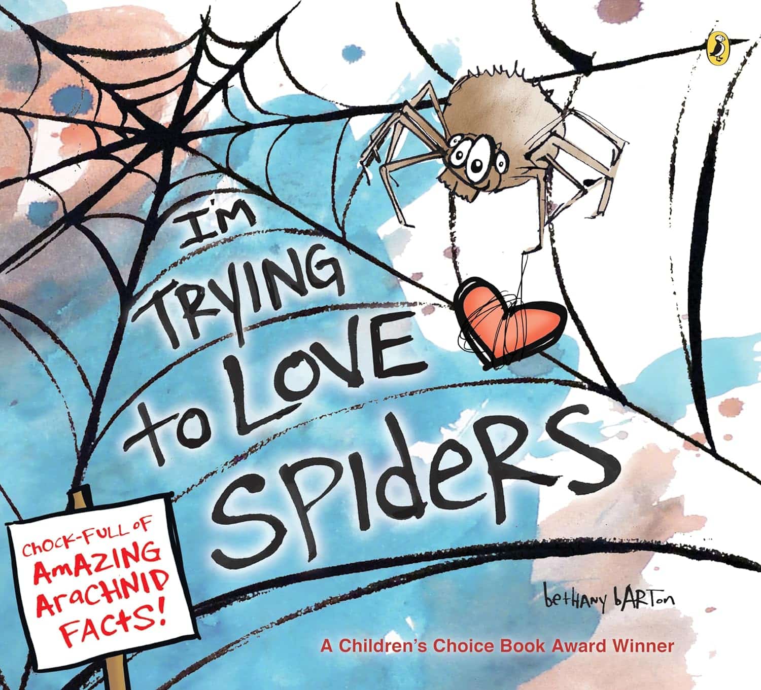 I'm trying to love spiders book for toddlers 
