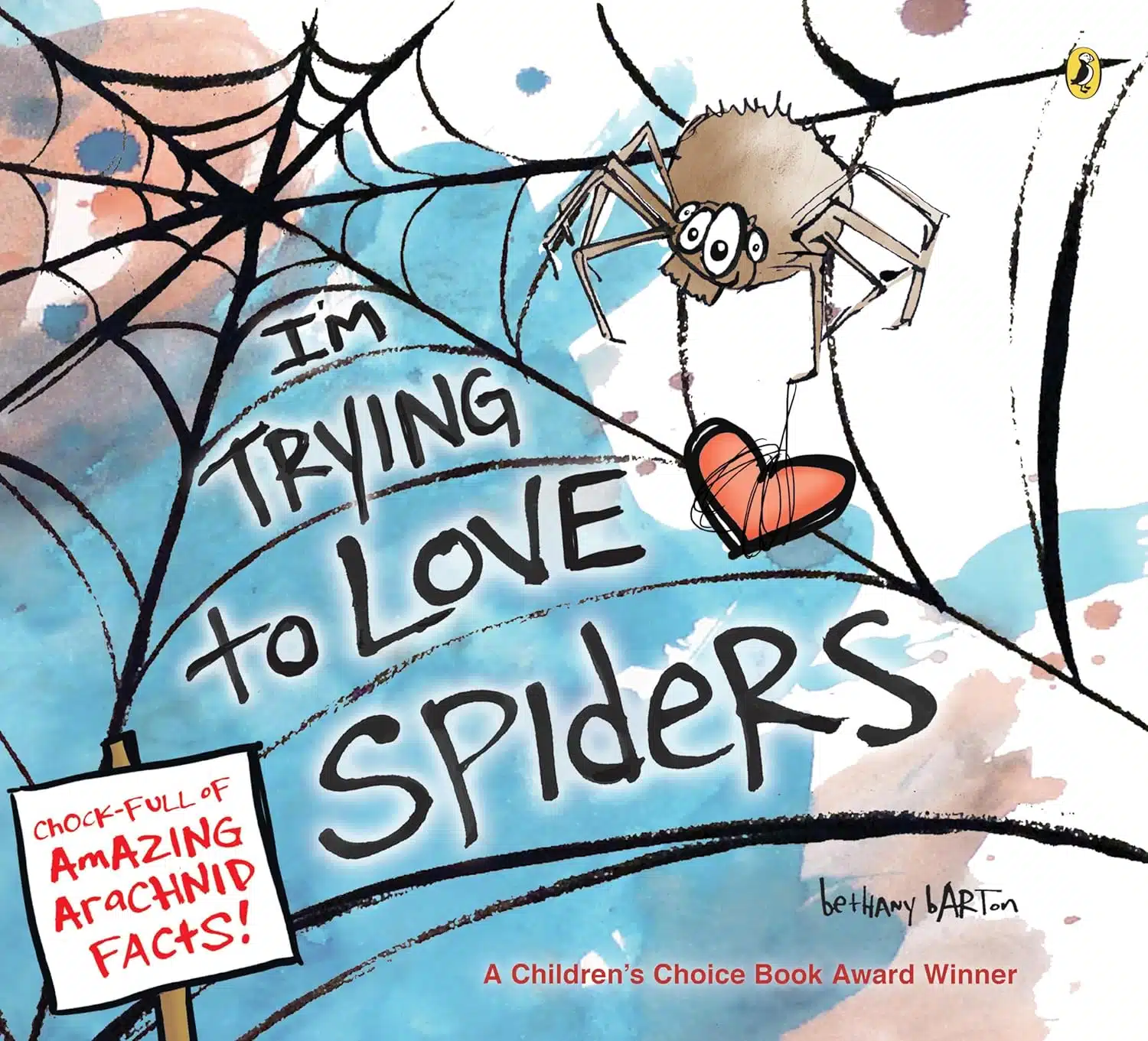 I'm trying to love spiders book for toddlers