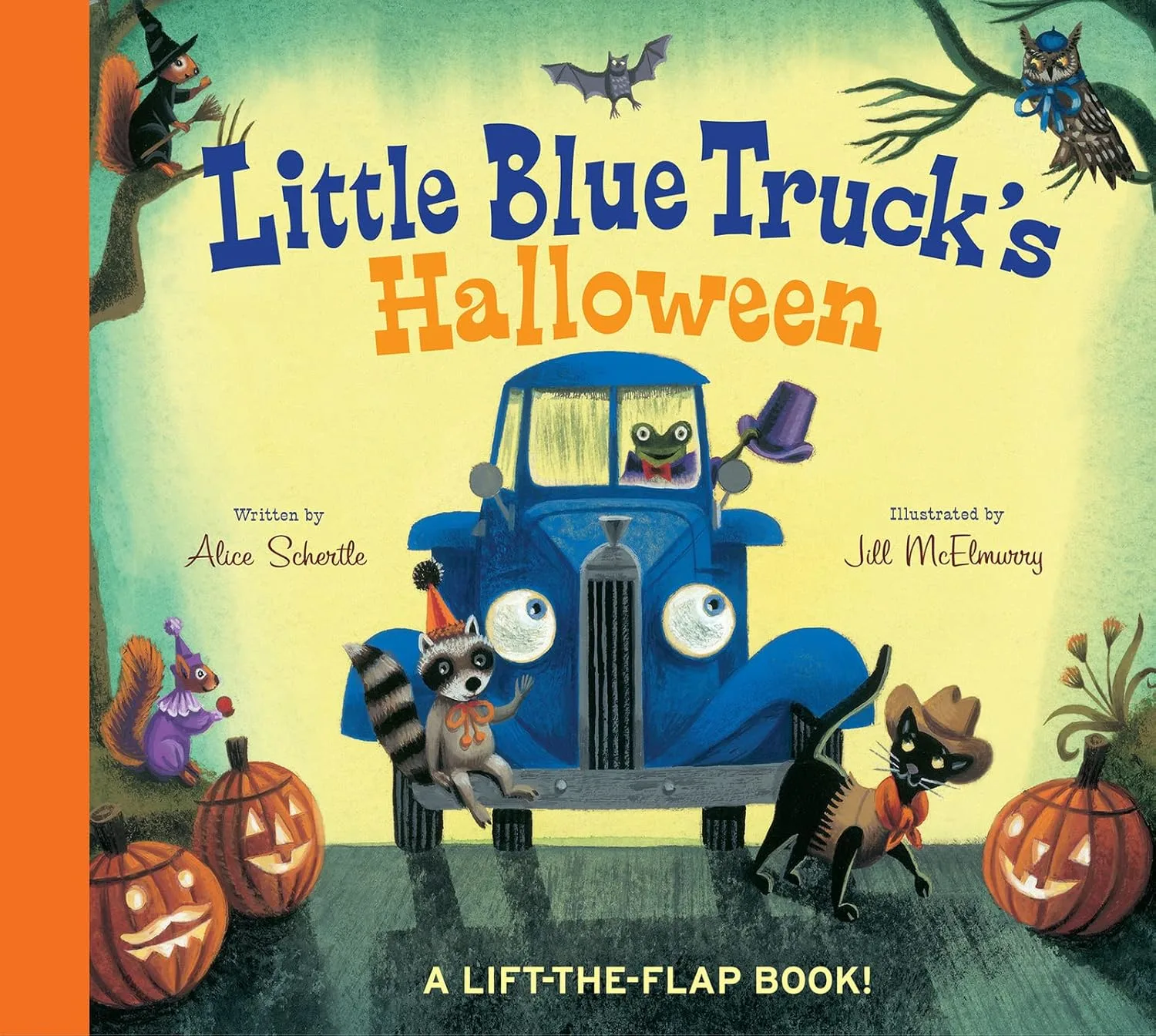 Little Blue Truck's halloween book for toddler preschool