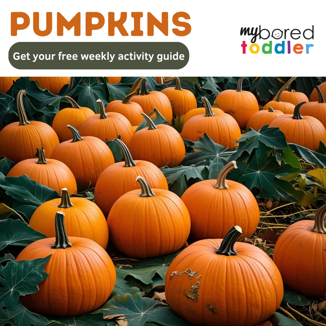 pumpkins toddler activities weekly plan themes
