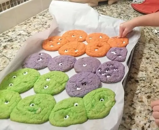 halloween cookies