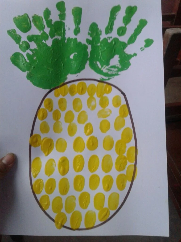 easy pineapple craft