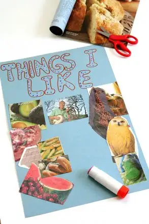 things I like collage